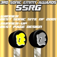SSRG: Winner of Best Sonic Site of 2001 and Runner-up Best Page Design